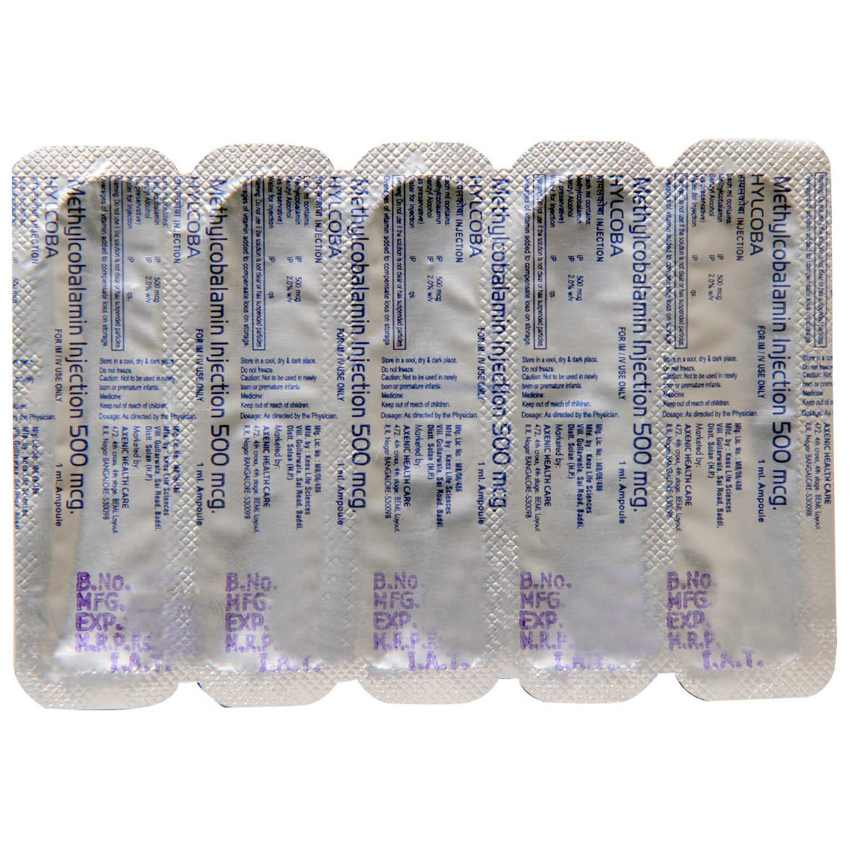 Hylcoba Injection 1 ml, Pack of 1 INJECTION Hylcoba Injection 1 ml, Pack of 1 INJECTION