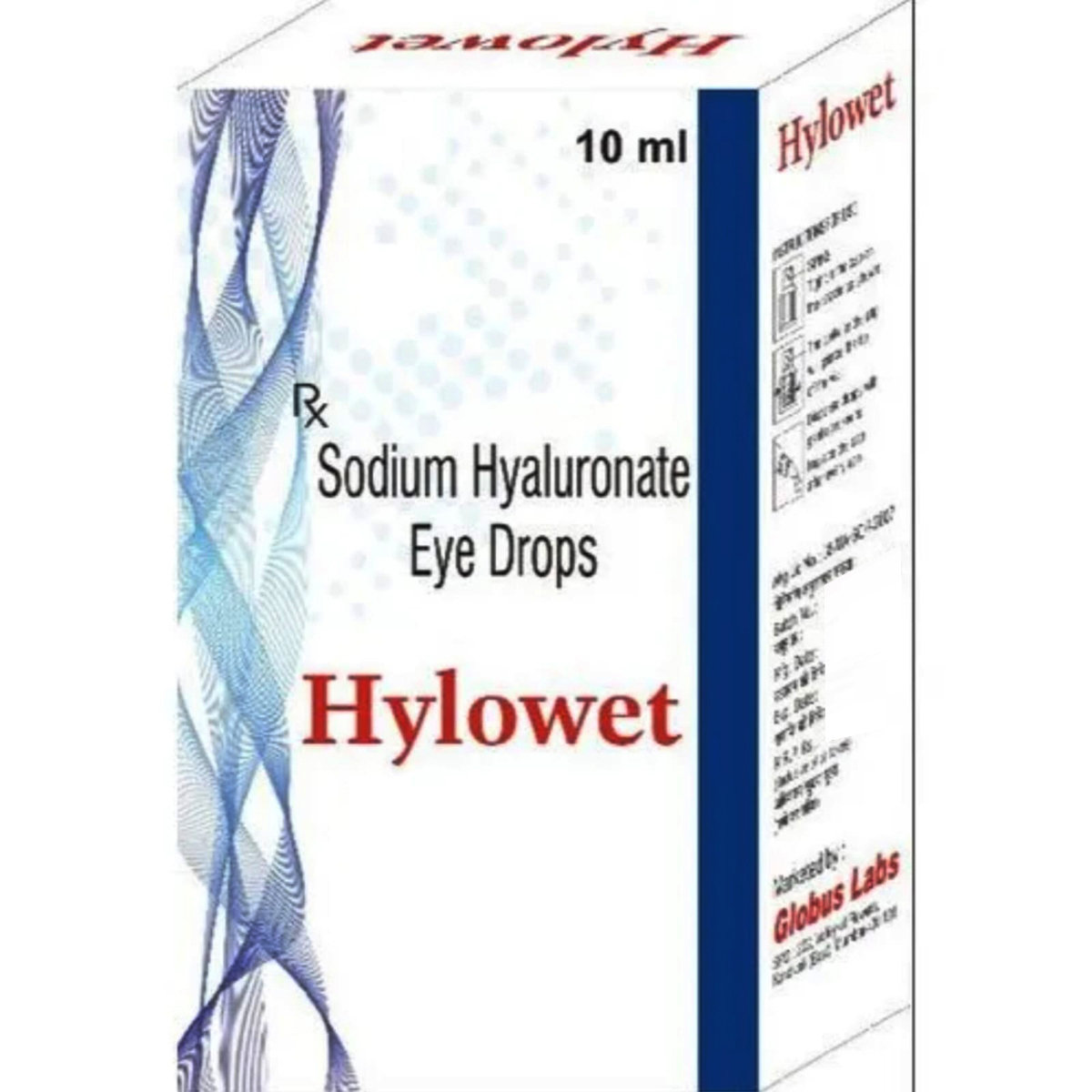 Hylowet 0.1%W/V Eye Drops 10Ml, Pack of 1 Drops Hylowet 0.1%W/V Eye Drops 10Ml, Pack of 1 Drops
