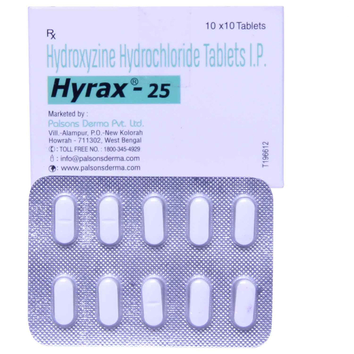 Hyrax 25 mg Tablet 10's, Pack of 10 TabletS Hyrax 25 mg Tablet 10's, Pack of 10 TabletS