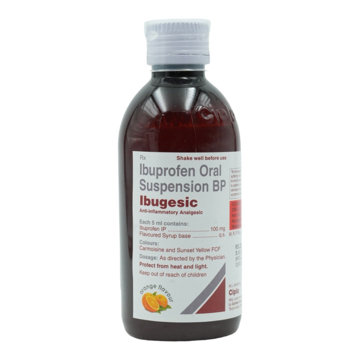 Ibugesic Suspension 100 ml, Pack of 1 Suspension Ibugesic Suspension 100 ml, Pack of 1 Suspension