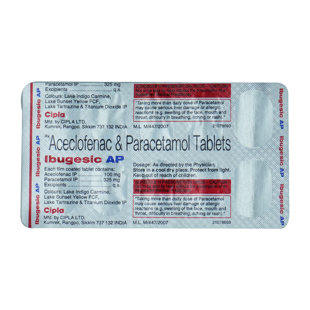 Ibugesic AP Tablet 10's, Pack of 10 TABLETS Ibugesic AP Tablet 10's, Pack of 10 TABLETS