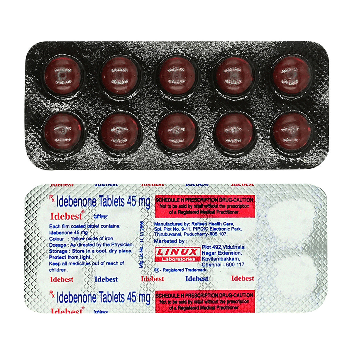 Idebest Tablet 10's, Pack of 10 TABLETS Idebest Tablet 10's, Pack of 10 TABLETS