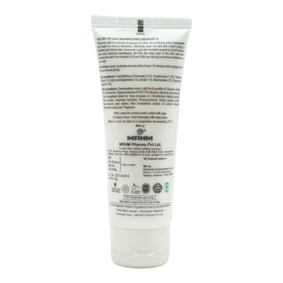 I-Glow Lite Spf-16 Cream 50 gm, Pack of 1 I-Glow Lite Spf-16 Cream 50 gm, Pack of 1