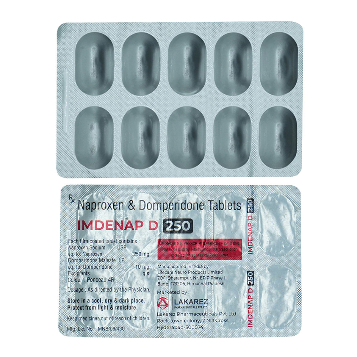 Imdenap D 250 Tablet 10's, Pack of 10 TabletS Imdenap D 250 Tablet 10's, Pack of 10 TabletS