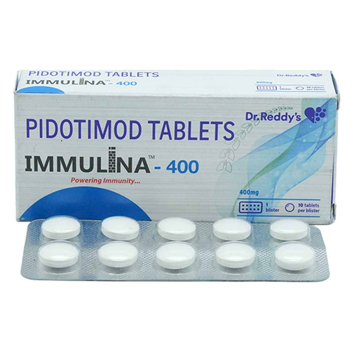 Immulina-400 Tablet 10's, Pack of 10 TABLETS Immulina-400 Tablet 10's, Pack of 10 TABLETS