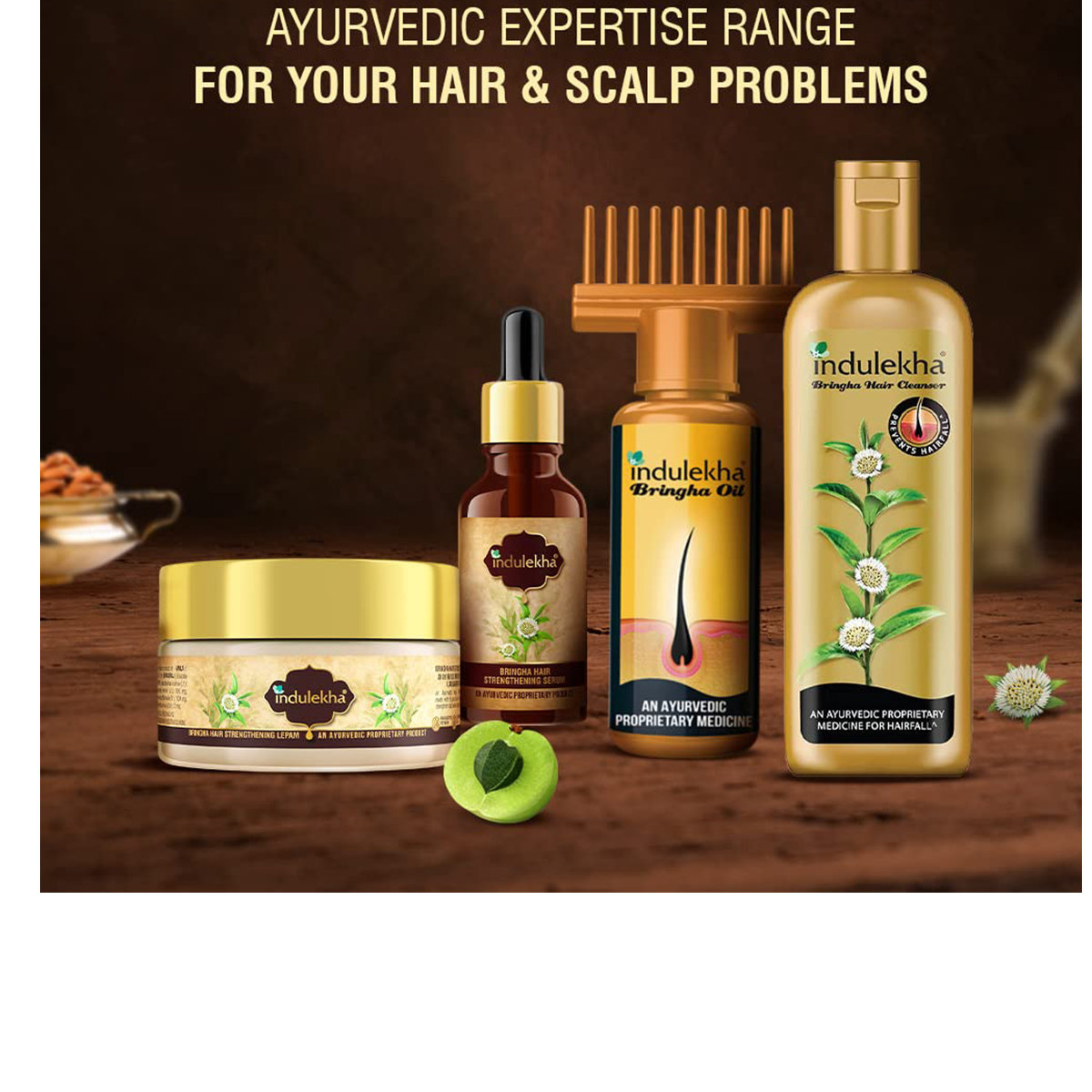 Indulekha Bringha Hair Strengthening Serum, 30 ml, Pack of 1 Indulekha Bringha Hair Strengthening Serum, 30 ml, Pack of 1