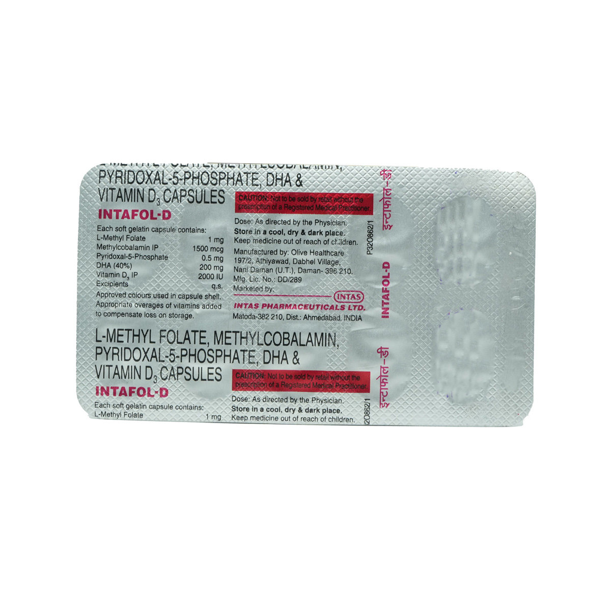 Intafol D Capsule 10's, Pack of 10 Intafol D Capsule 10's, Pack of 10