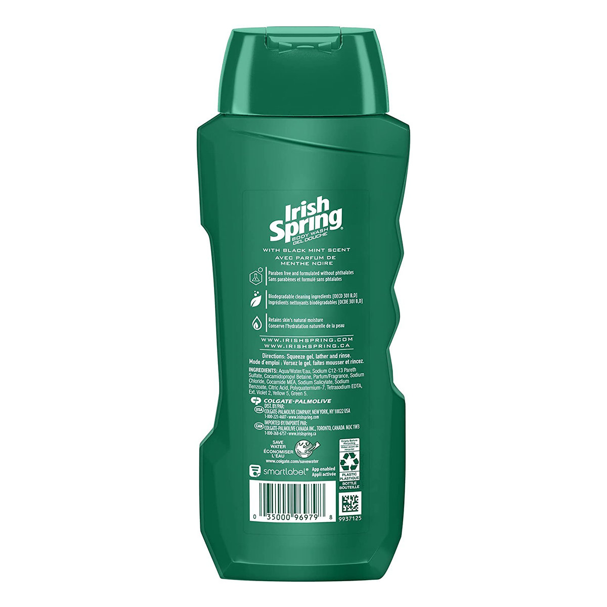 Irish Spring Black Mint Face Body Wash 532 ml | Bold & Invograting | Moisturises Skin| Keep Skin Fresh For 24 Hrs, Pack of 1 Irish Spring Black Mint Face Body Wash 532 ml | Bold & Invograting | Moisturises Skin| Keep Skin Fresh For 24 Hrs, Pack of 1