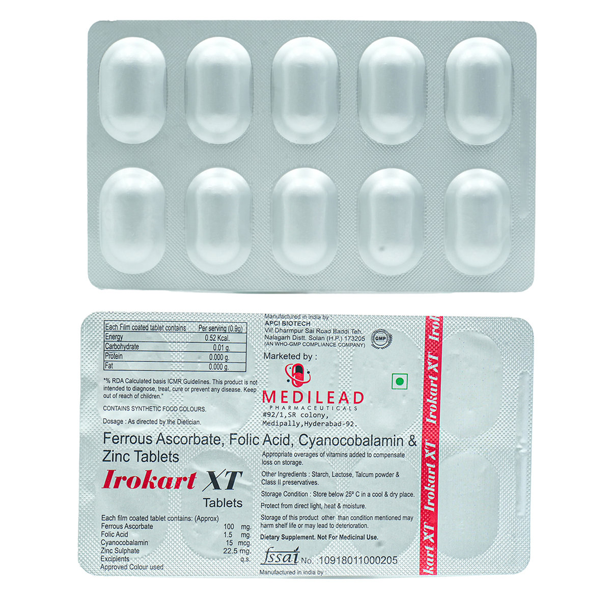 Irokart-XT Tablet 10's, Pack of 10 Irokart-XT Tablet 10's, Pack of 10