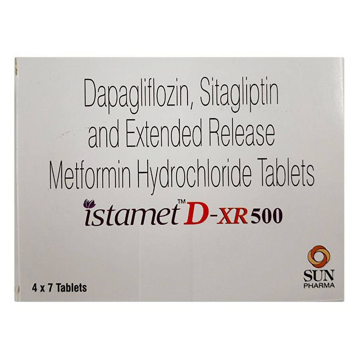 Istamet D-XR 500 Tablet 7's, Pack of 7 TABLETS Istamet D-XR 500 Tablet 7's, Pack of 7 TABLETS