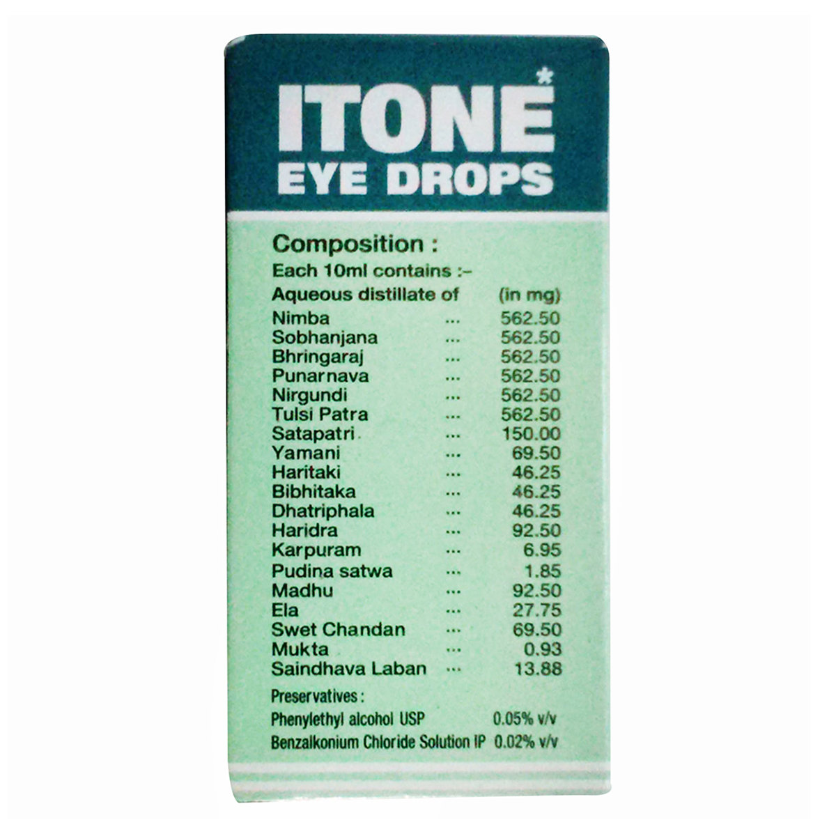 Itone Eye Drops, 10 ml, Pack of 1 Itone Eye Drops, 10 ml, Pack of 1