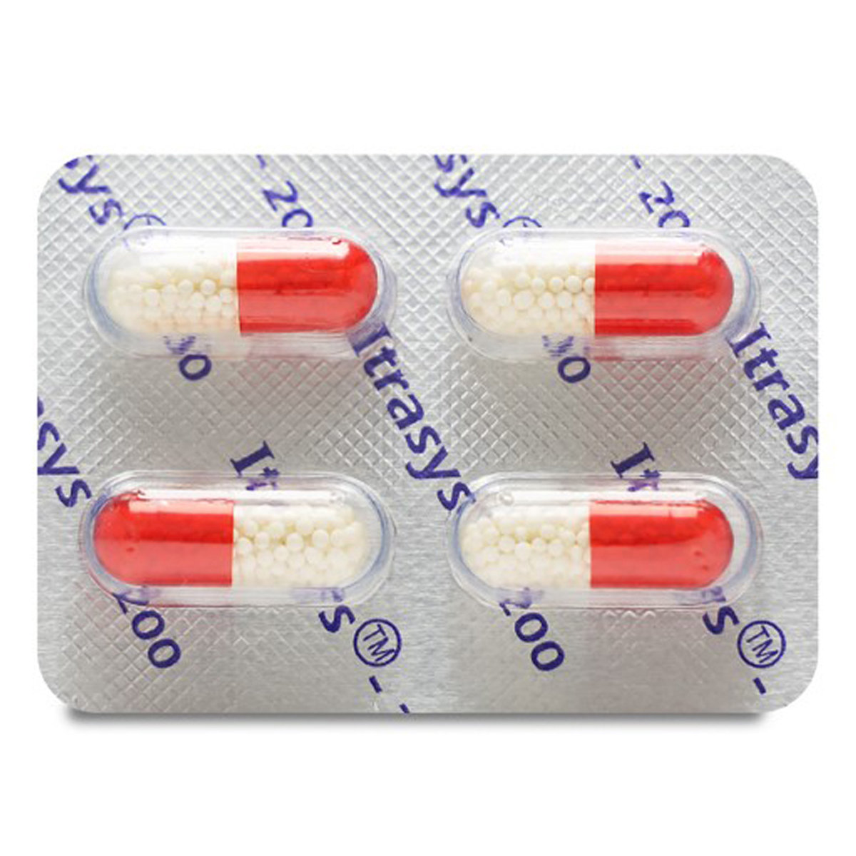 Itrasys 200 Capsule 4's, Pack of 4 CAPSULES Itrasys 200 Capsule 4's, Pack of 4 CAPSULES