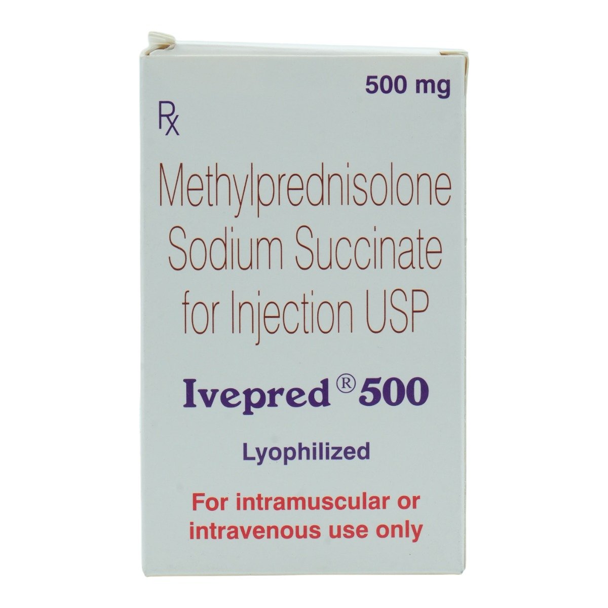 Ivepred 500 mg Injection 1's, Pack of 1 Injection Ivepred 500 mg Injection 1's, Pack of 1 Injection