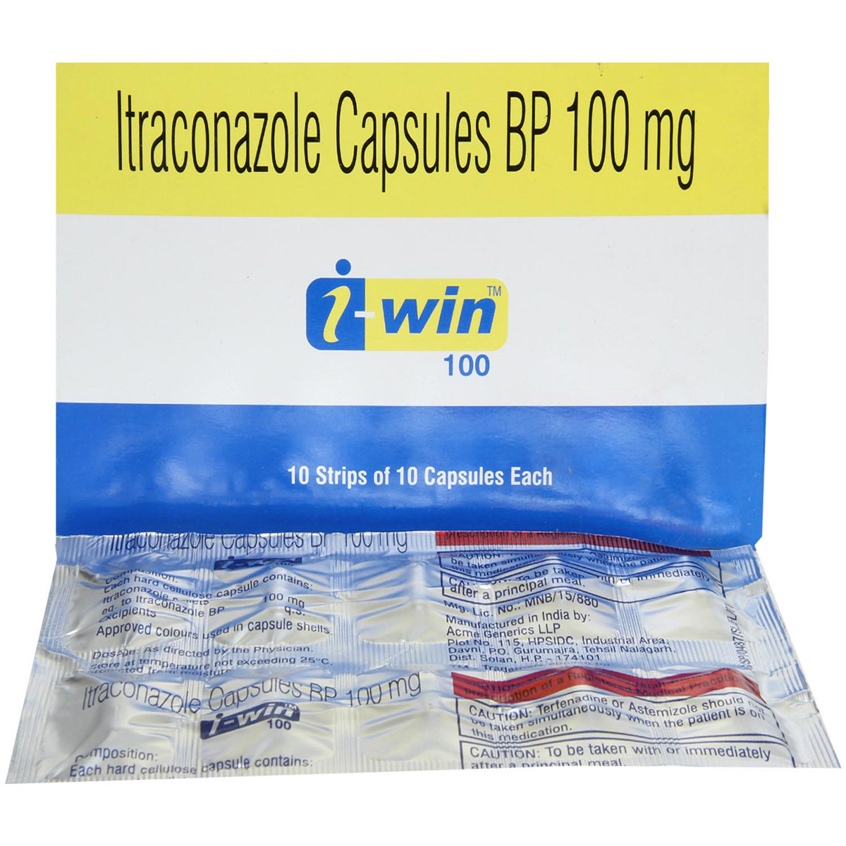 I Win 100 Capsule 10's, Pack of 10 CAPSULES I Win 100 Capsule 10's, Pack of 10 CAPSULES