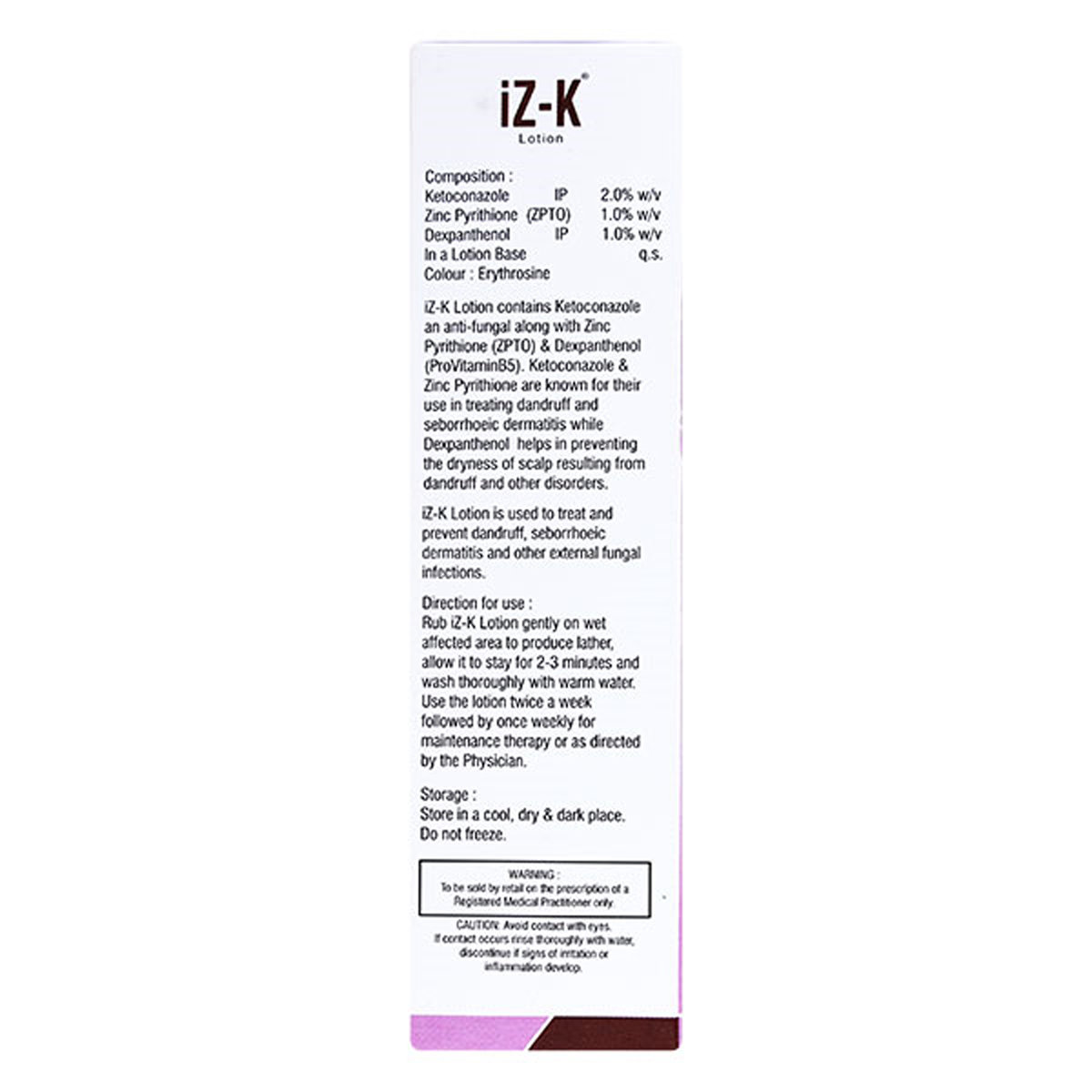 IZ-K Lotion 50 ml, Pack of 1 OINTMENT IZ-K Lotion 50 ml, Pack of 1 OINTMENT