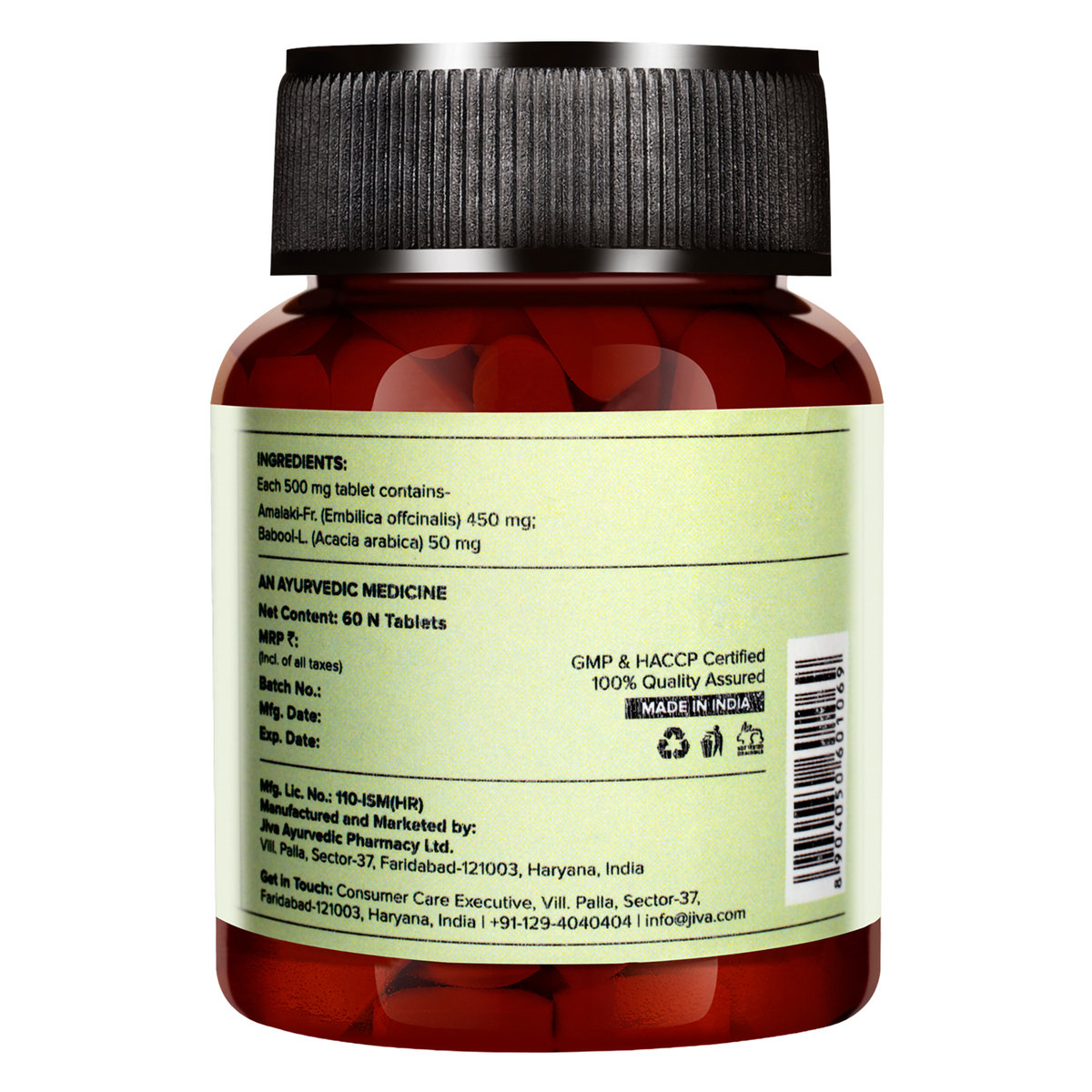 Jiva Amla, 60 Tablets, Pack of 1 Jiva Amla, 60 Tablets, Pack of 1