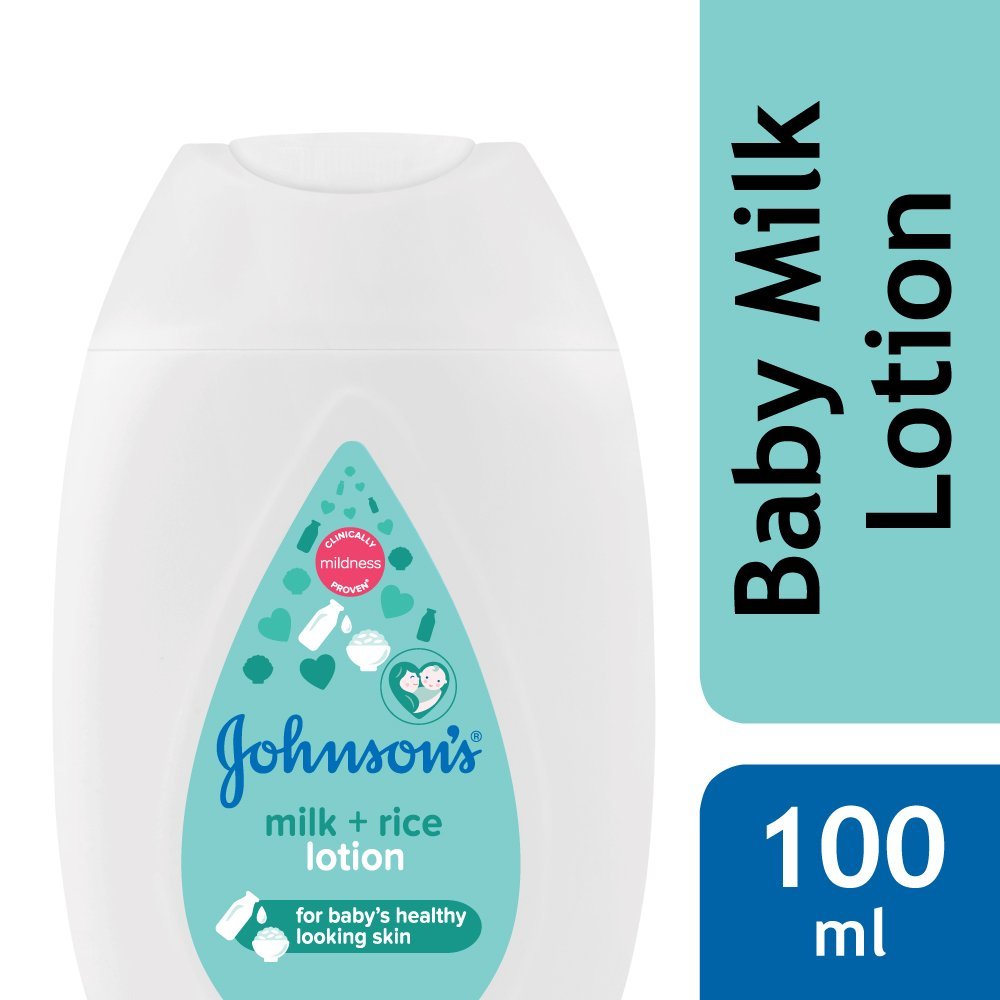 Johnson's Baby Milk + Rice Lotion, 100 ml, Pack of 1 Johnson's Baby Milk + Rice Lotion, 100 ml, Pack of 1