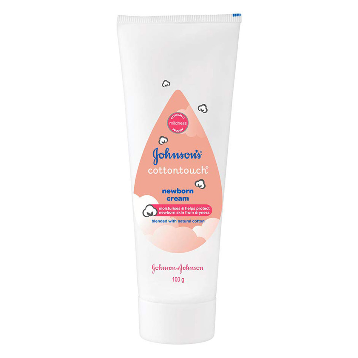 Johnson's Cottontouch New Born Cream, 100 gm, Pack of 1 Johnson's Cottontouch New Born Cream, 100 gm, Pack of 1