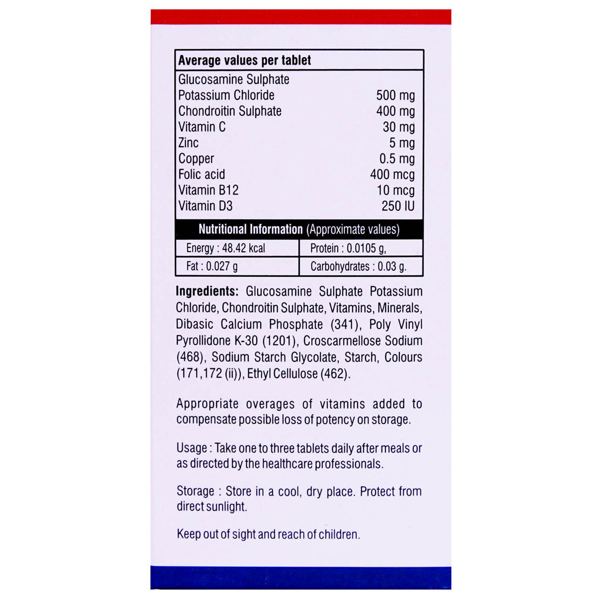 Jointkare Tablet 15's, Pack of 15 Jointkare Tablet 15's, Pack of 15