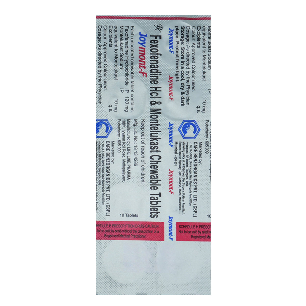 Joymont-F Tablet 10's, Pack of 10 TabletS Joymont-F Tablet 10's, Pack of 10 TabletS