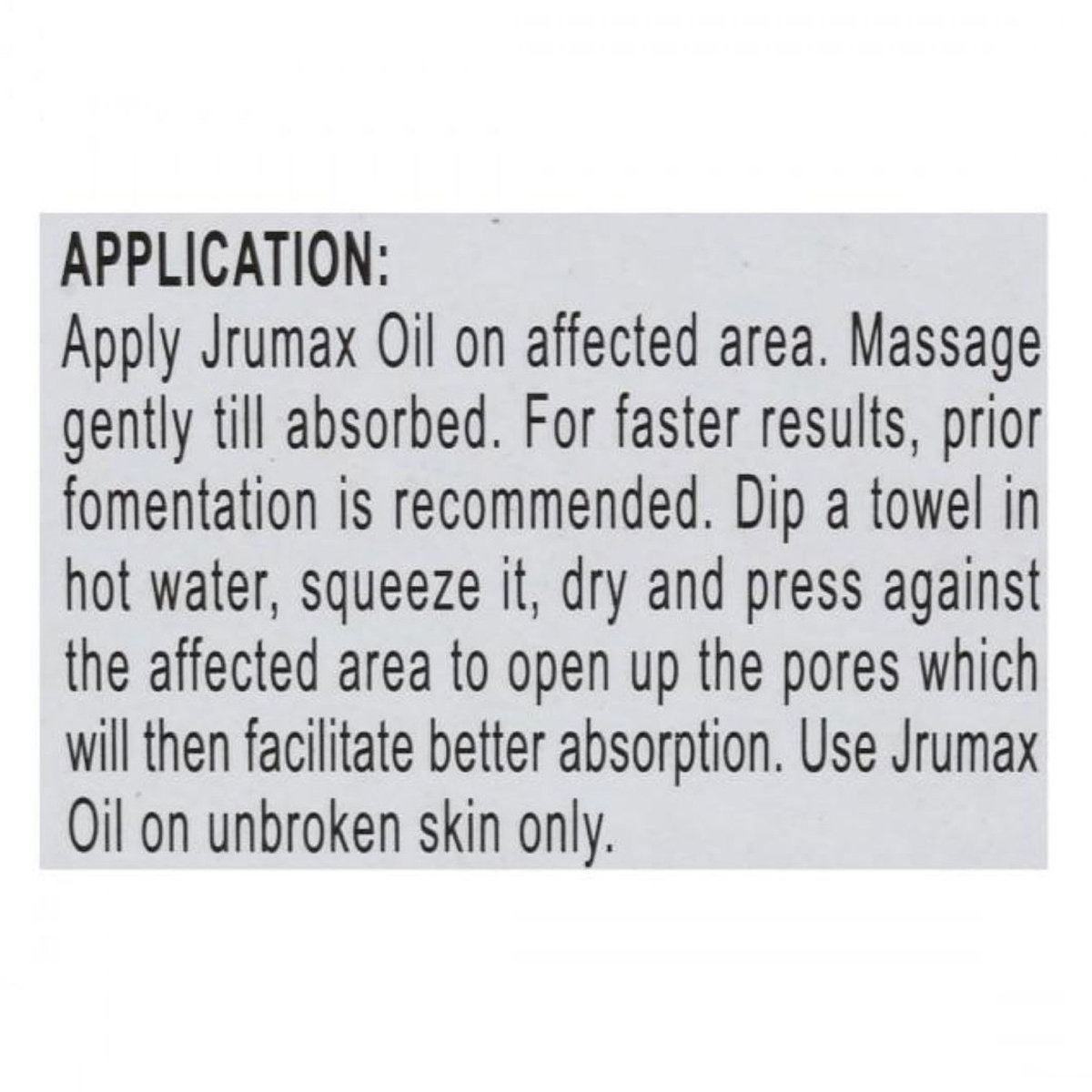 Jrumax Oil, 100 ml, Pack of 1 Jrumax Oil, 100 ml, Pack of 1