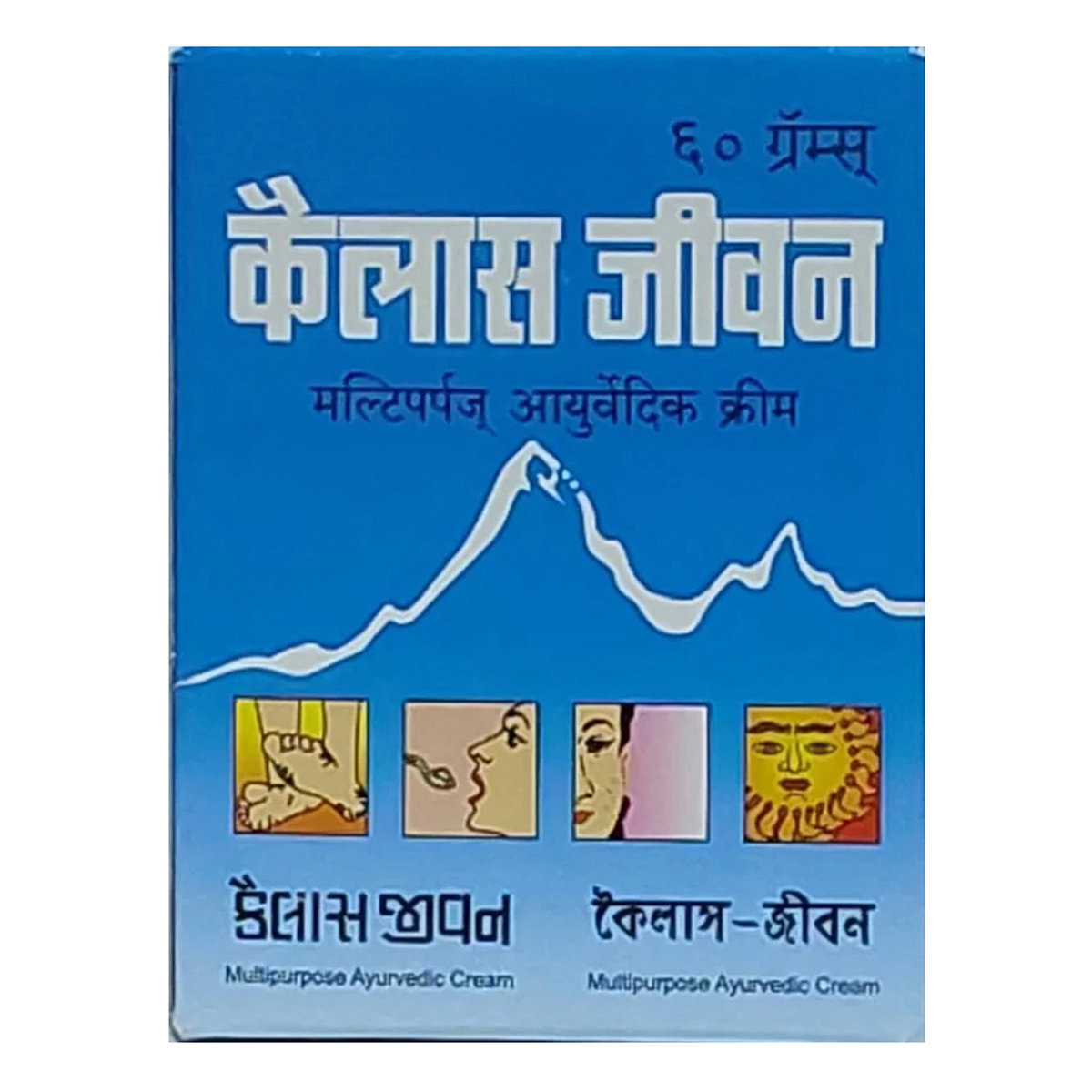 Kailas Jeevan Multipurpose Ayurvedic Cream, 60 gm, Pack of 1 Kailas Jeevan Multipurpose Ayurvedic Cream, 60 gm, Pack of 1