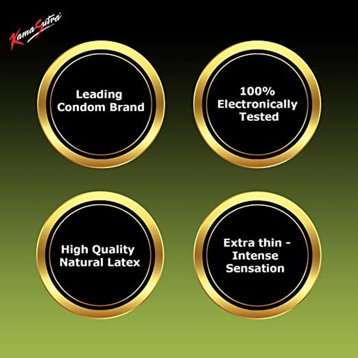 Kamasutra Superthin Condoms, 3 Count, Pack of 1 Kamasutra Superthin Condoms, 3 Count, Pack of 1