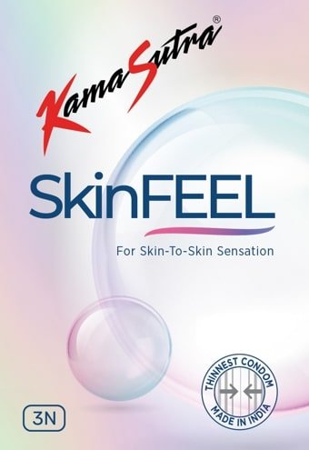 Kamasutra Skinfeel Condoms, 3 Count, Pack of 1 Kamasutra Skinfeel Condoms, 3 Count, Pack of 1