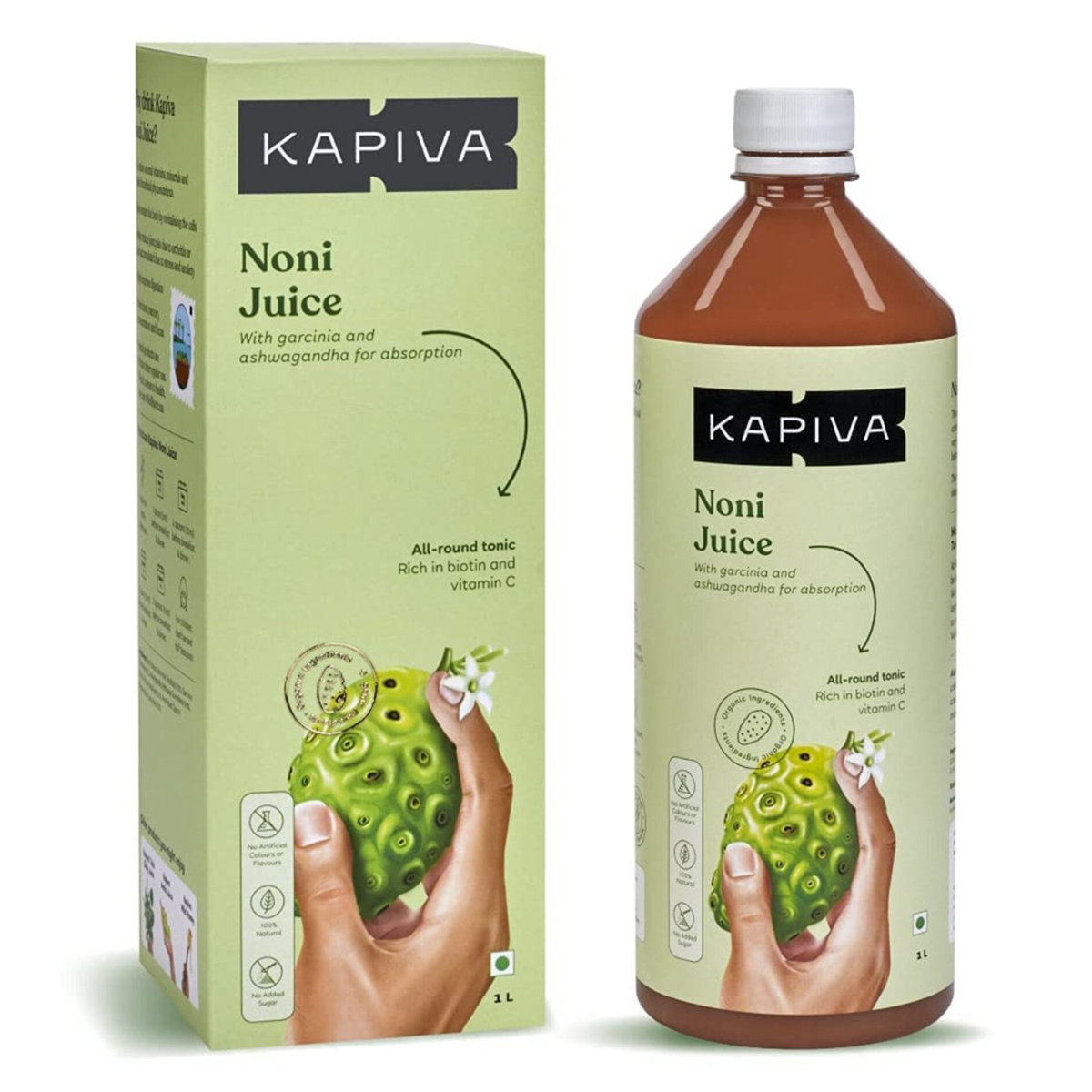 Kapiva Noni Juice, 1 Litre, Pack of 1 Kapiva Noni Juice, 1 Litre, Pack of 1