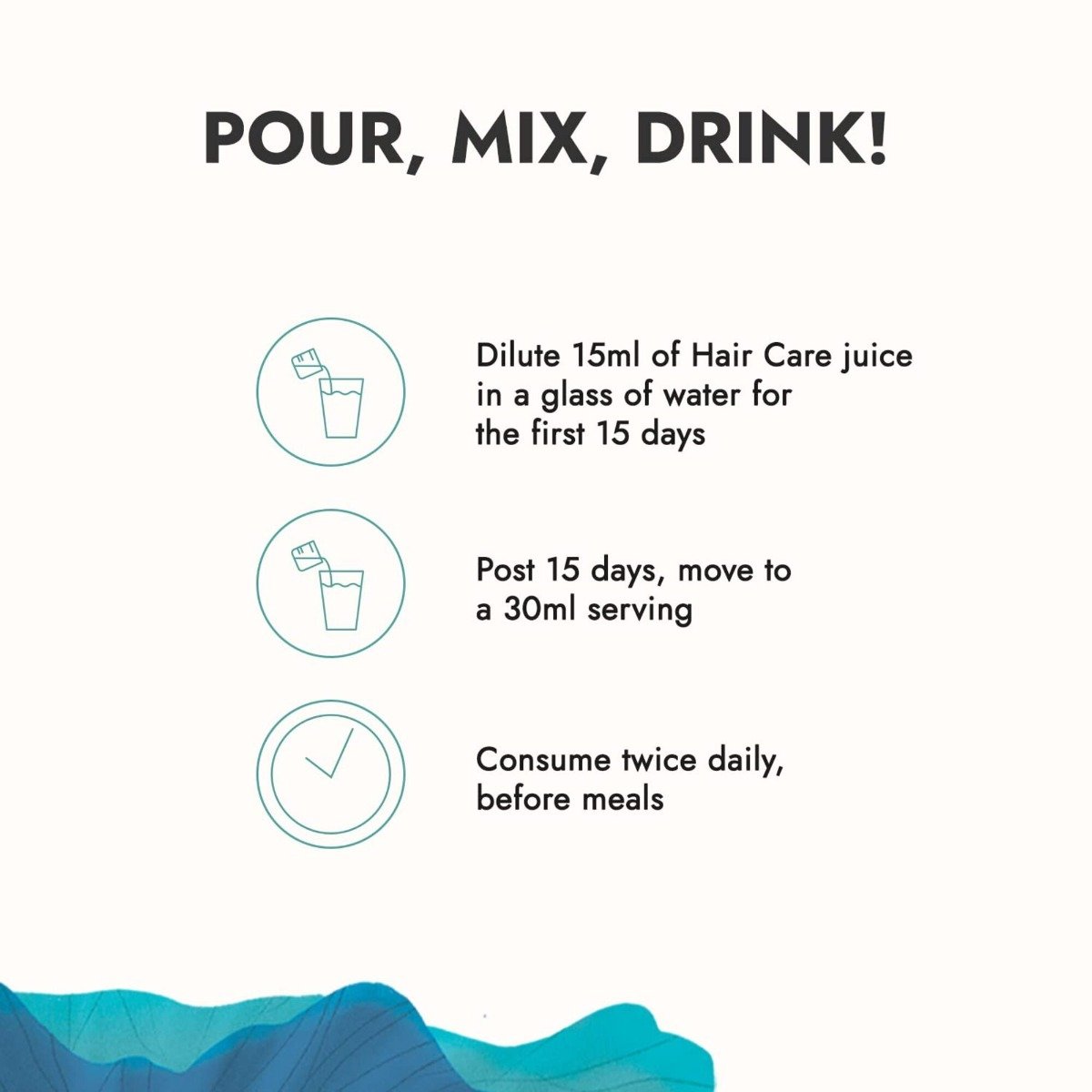 Kapiva Hair Care Juice, 1 Litre, Pack of 1 Kapiva Hair Care Juice, 1 Litre, Pack of 1