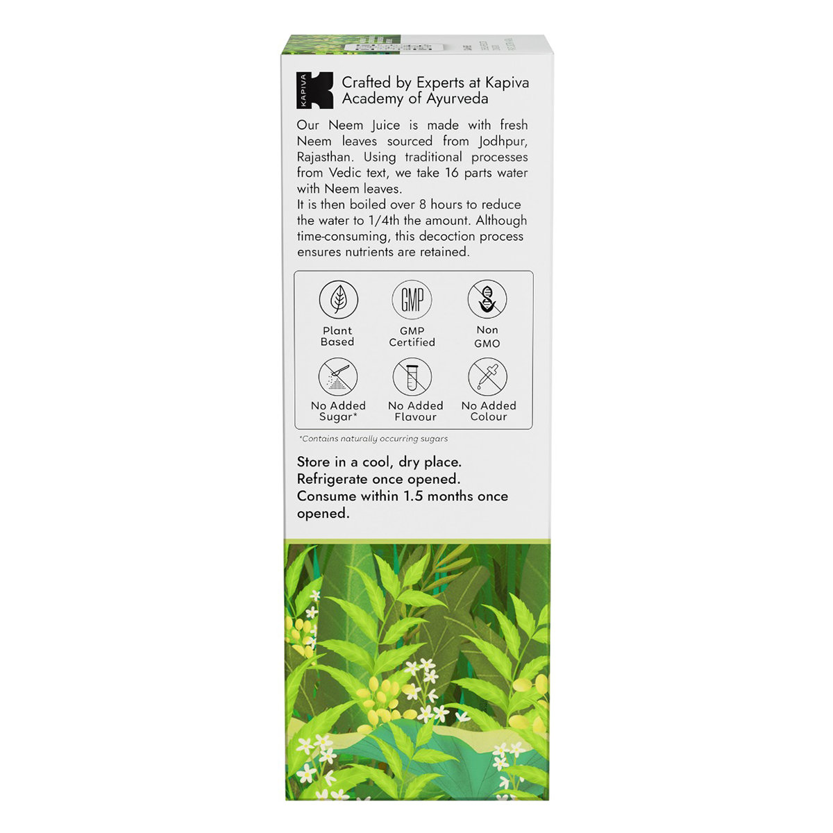 Kapiva Rajasthani Neem Juice, 1 Litre, Pack of 1 Kapiva Rajasthani Neem Juice, 1 Litre, Pack of 1