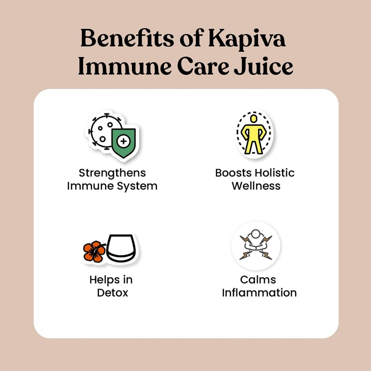 Kapiva Immune Care Juice, 1 L, Pack of 1 Kapiva Immune Care Juice, 1 L, Pack of 1