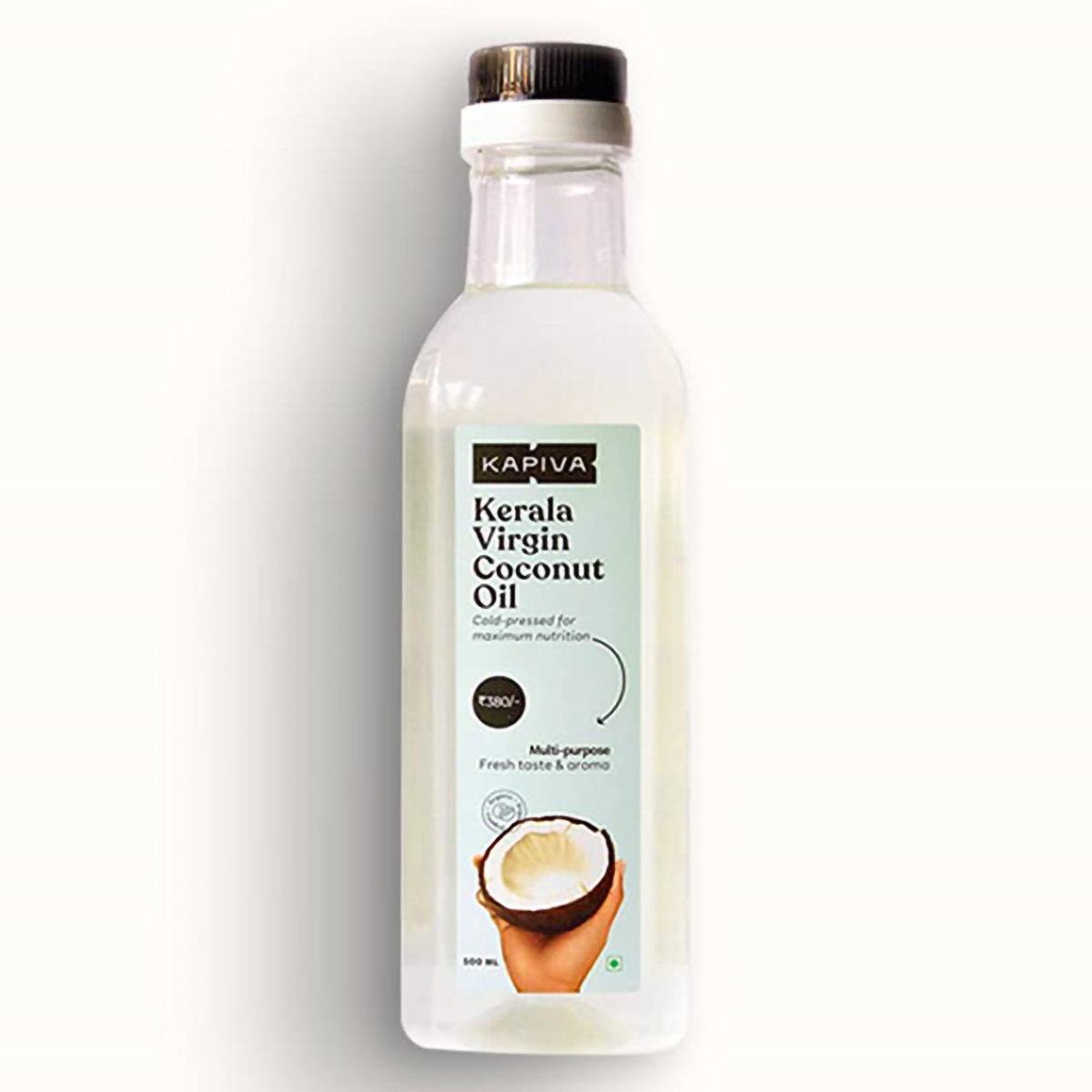 Kapiva Kerala Virgin Coconut Oil, 500 ml, Pack of 1 Kapiva Kerala Virgin Coconut Oil, 500 ml, Pack of 1