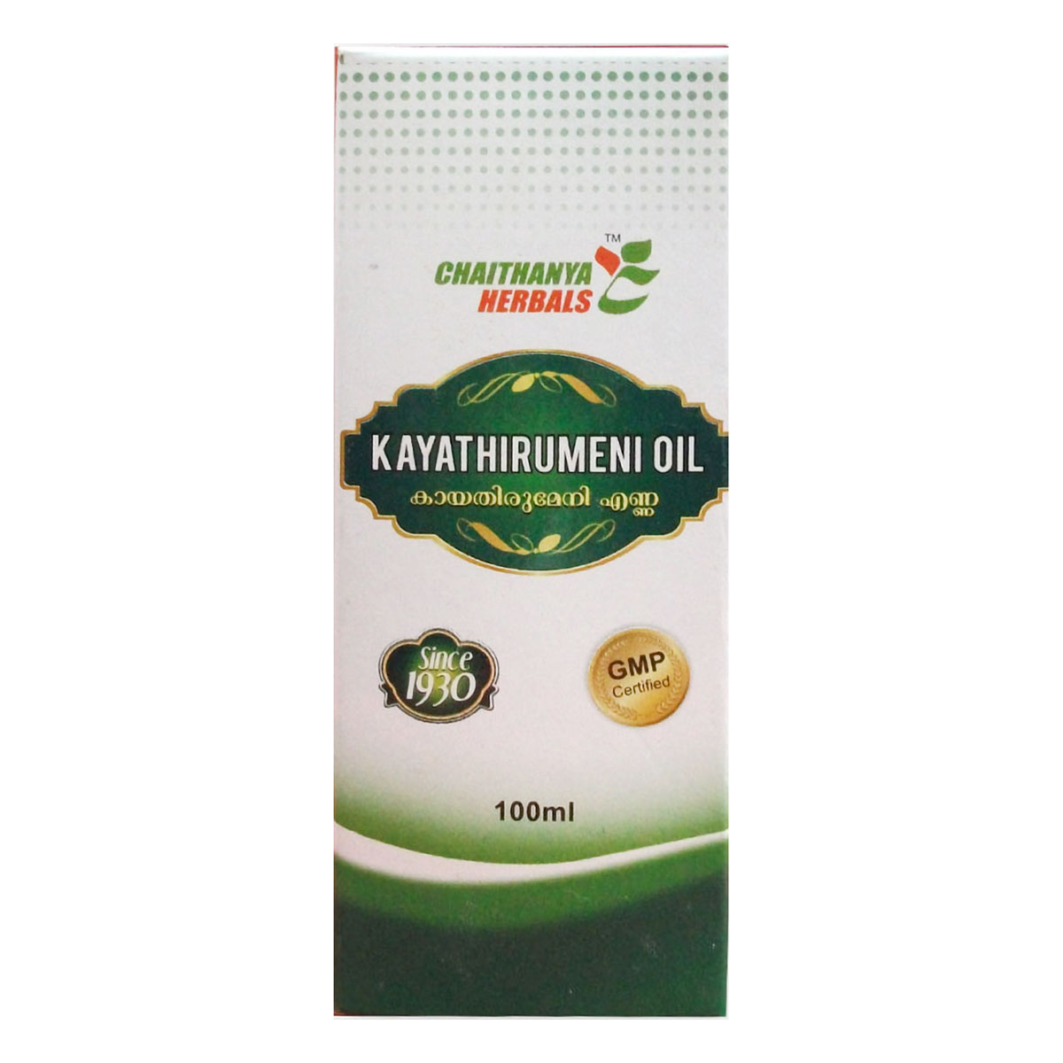Kayathirumeni Oil, 100 ml, Pack of 1 Kayathirumeni Oil, 100 ml, Pack of 1