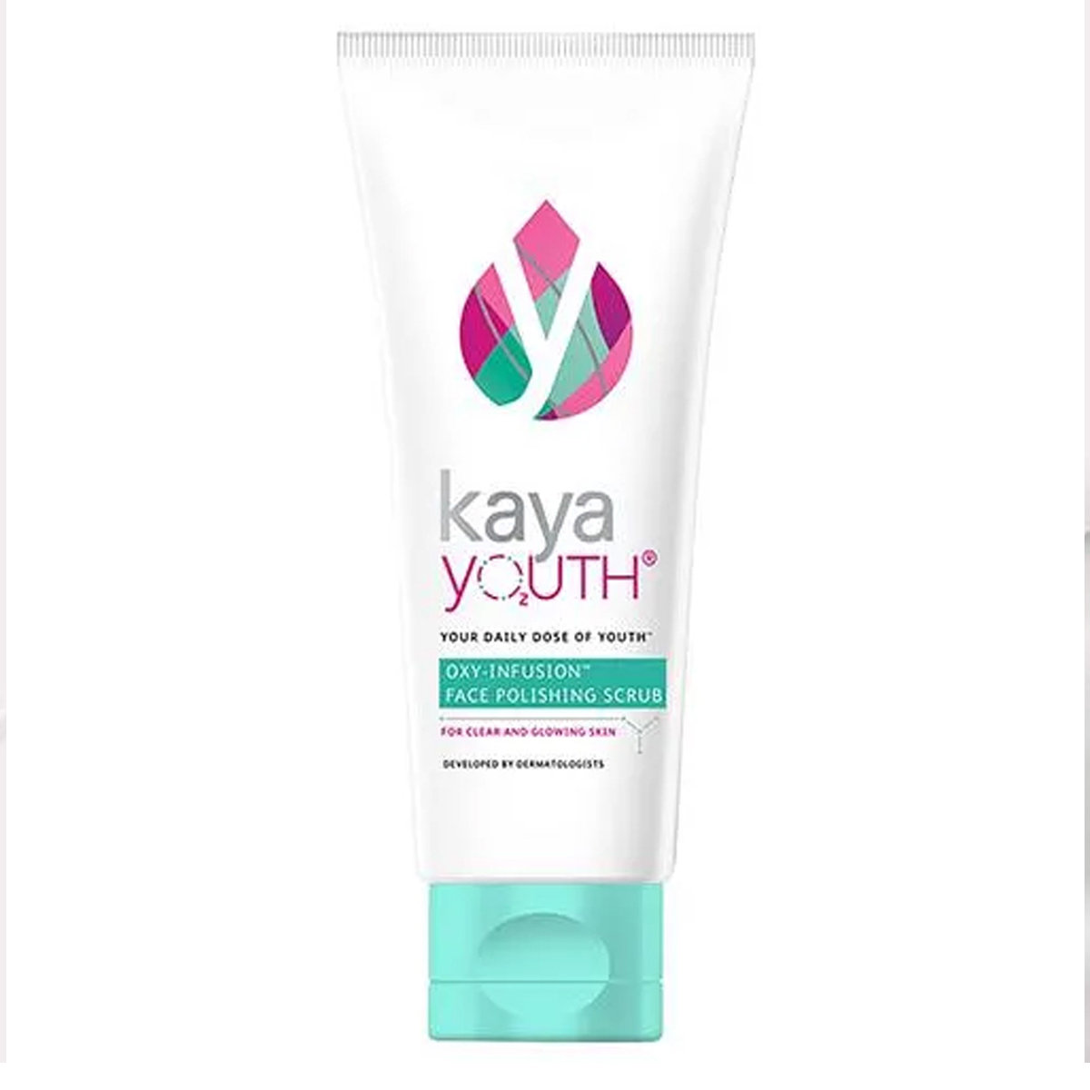 Kaya Youth Oxy-Infusion Face Polishing Scrub 50 gm | Removes Dead Skin Cells | For Clear & Glowing Skin, Pack of 1 Kaya Youth Oxy-Infusion Face Polishing Scrub 50 gm | Removes Dead Skin Cells | For Clear & Glowing Skin, Pack of 1