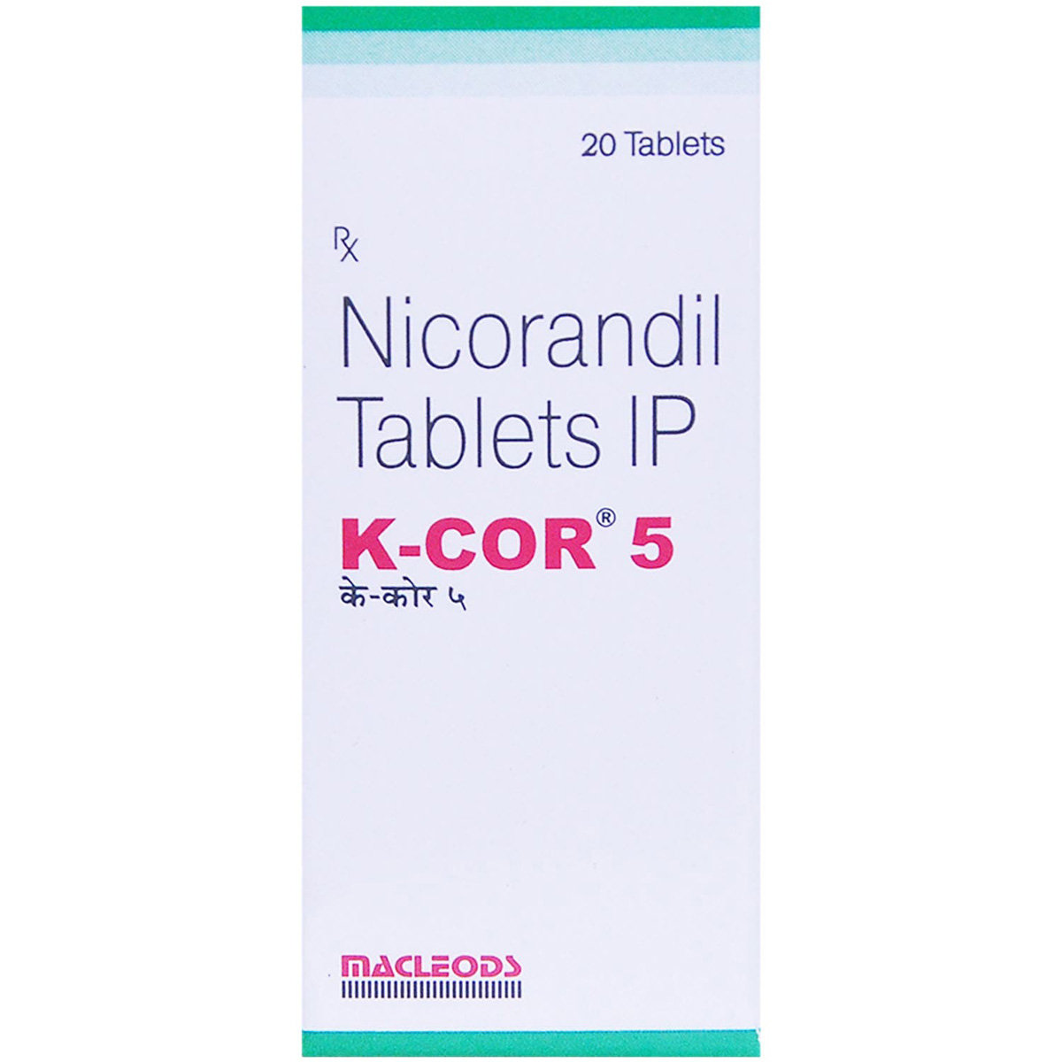 K-Cor 5 Tablet 20's, Pack of 1 TABLET K-Cor 5 Tablet 20's, Pack of 1 TABLET