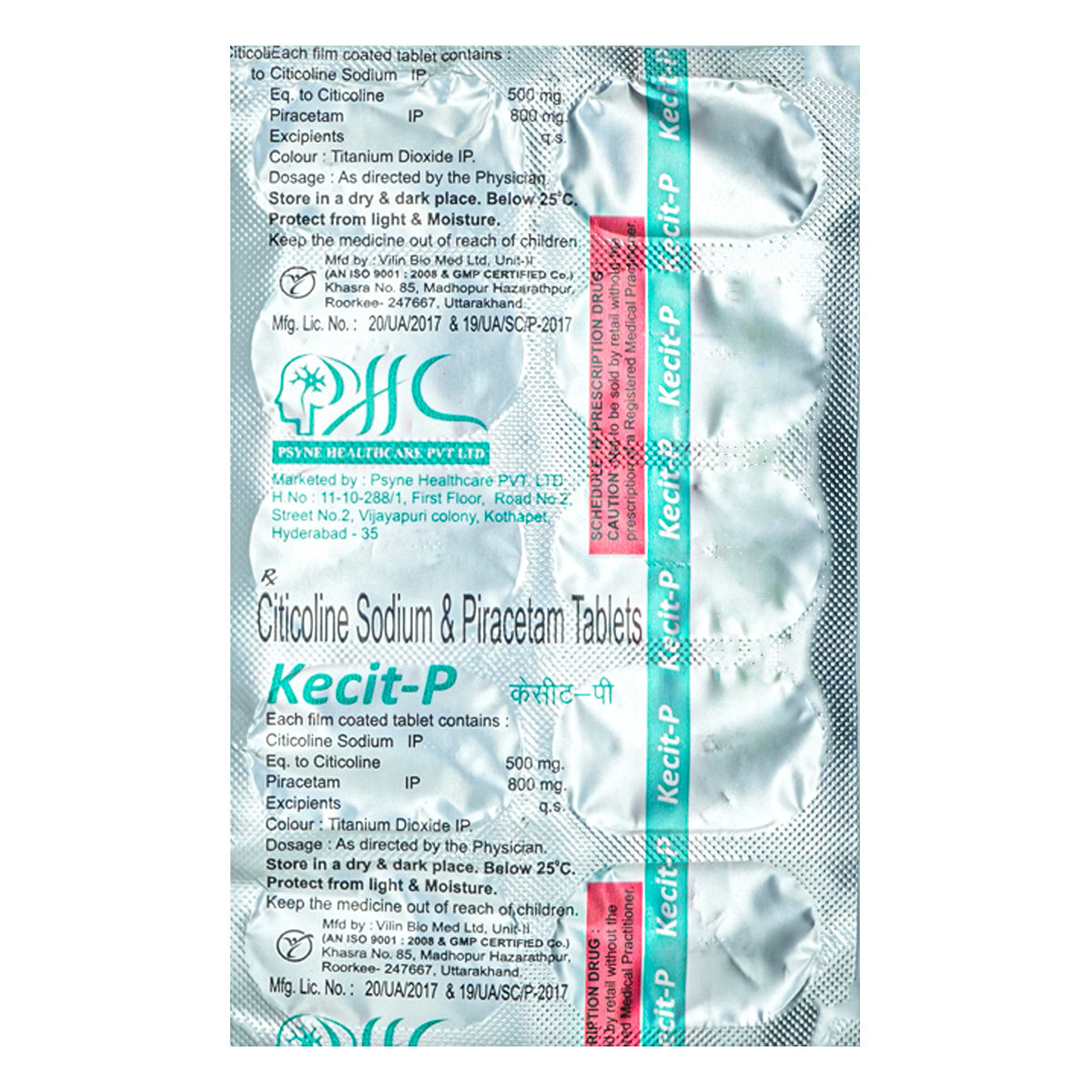 Kecit-P Tablet 10's, Pack of 10 TabletS Kecit-P Tablet 10's, Pack of 10 TabletS