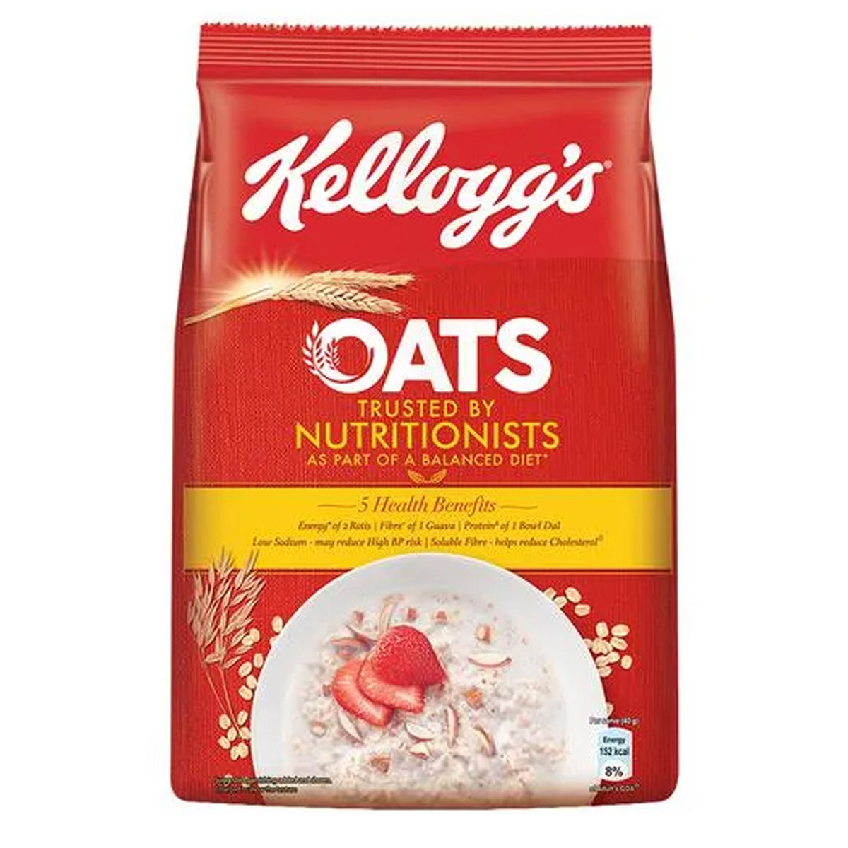 Kellogg's Oats, 400 gm, Pack of 1 Kellogg's Oats, 400 gm, Pack of 1