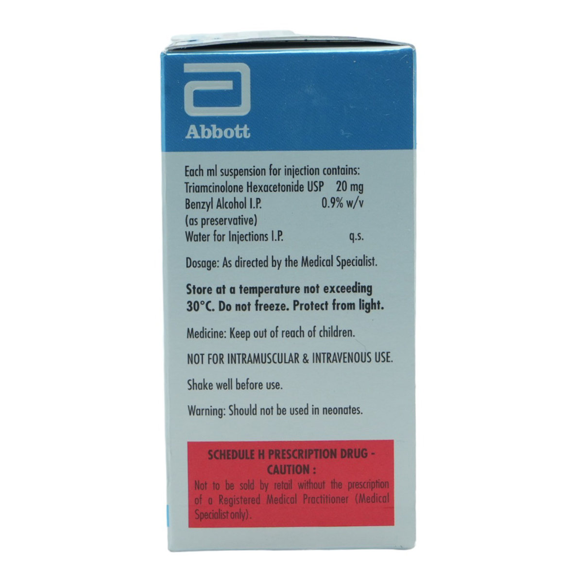 Kenacort Hexa 20 mg Injection 1 ml, Pack of 1 Injection Kenacort Hexa 20 mg Injection 1 ml, Pack of 1 Injection