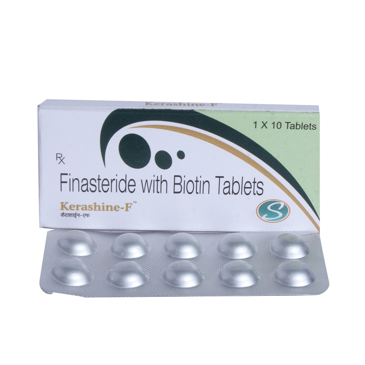 Kerashine F Tablet 10's, Pack of 10 TABLETS Kerashine F Tablet 10's, Pack of 10 TABLETS