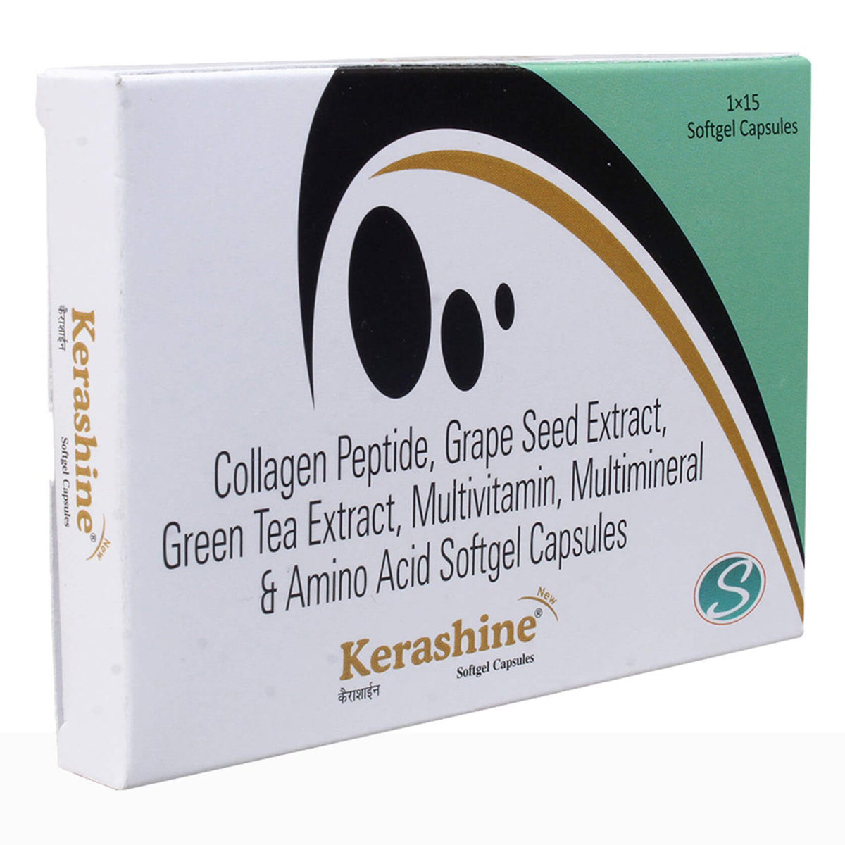 Kerashine New Softgel Capsule 15's, Pack of 15 Kerashine New Softgel Capsule 15's, Pack of 15