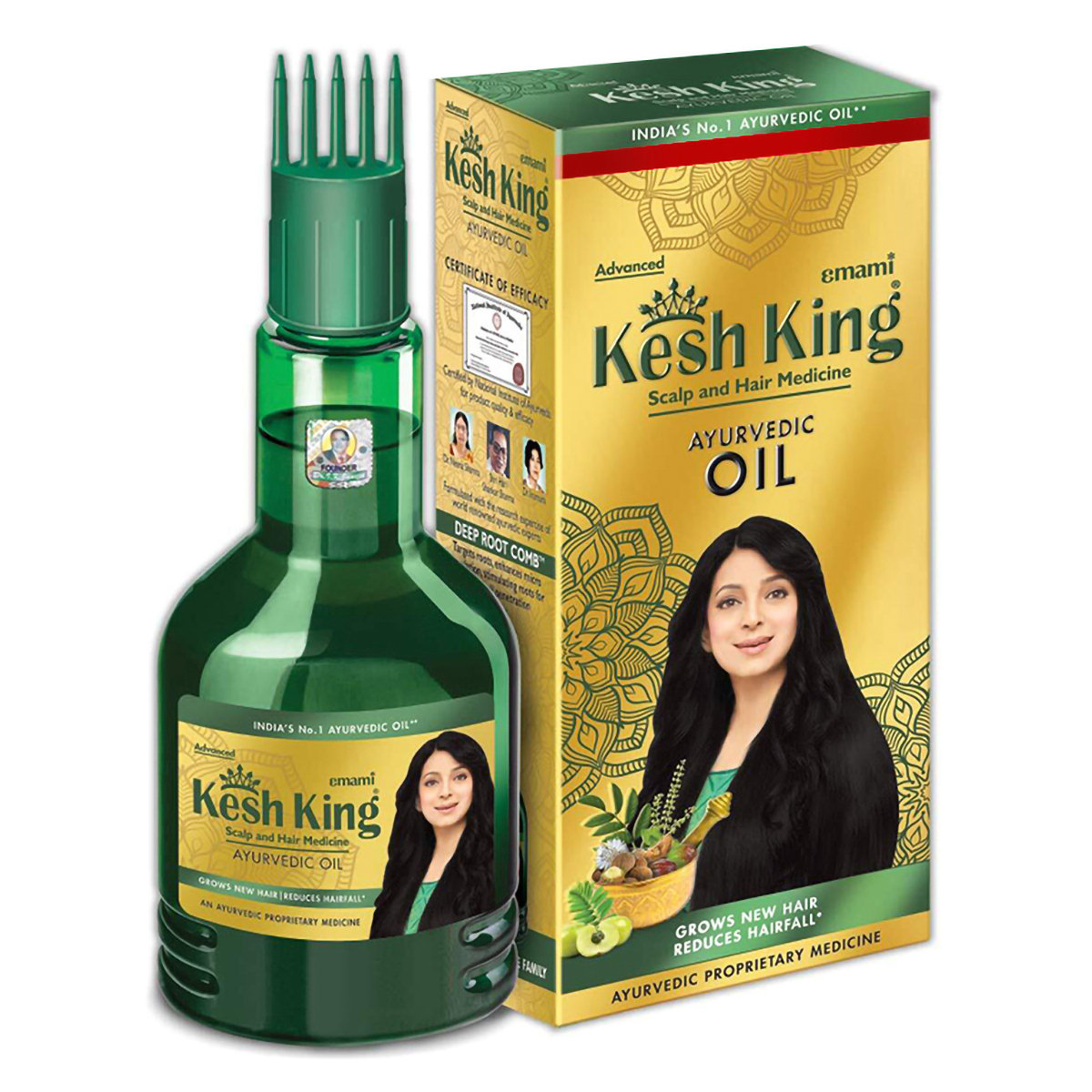 Kesh King Ayurvedic Scalp and Hair Medicine Ayurvedic Oil, 100 ml, Pack of 1 Kesh King Ayurvedic Scalp and Hair Medicine Ayurvedic Oil, 100 ml, Pack of 1