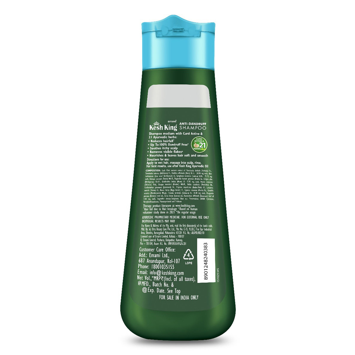 Kesh King Anti-Dandruff Shampoo, 200 ml, Pack of 1 Kesh King Anti-Dandruff Shampoo, 200 ml, Pack of 1