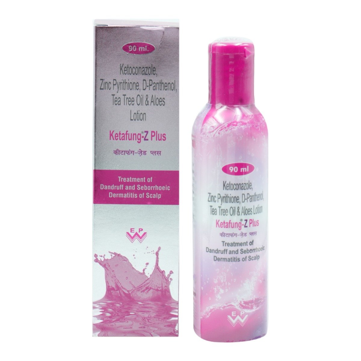 Ketafung-Z Plus Lotion 90 ml, Pack of 1 Ketafung-Z Plus Lotion 90 ml, Pack of 1