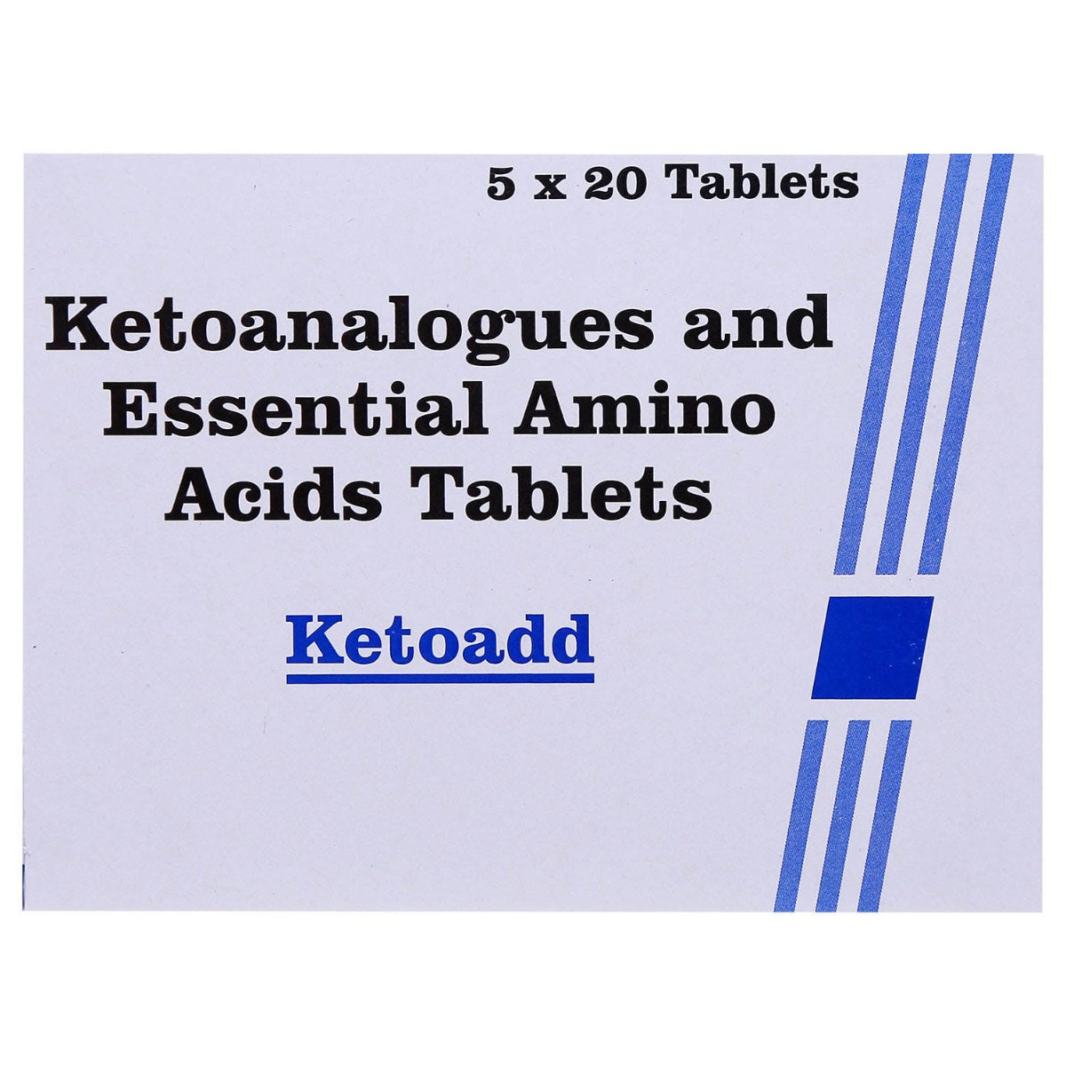 Ketoadd Tablet 20's, Pack of 20 TABLETS Ketoadd Tablet 20's, Pack of 20 TABLETS