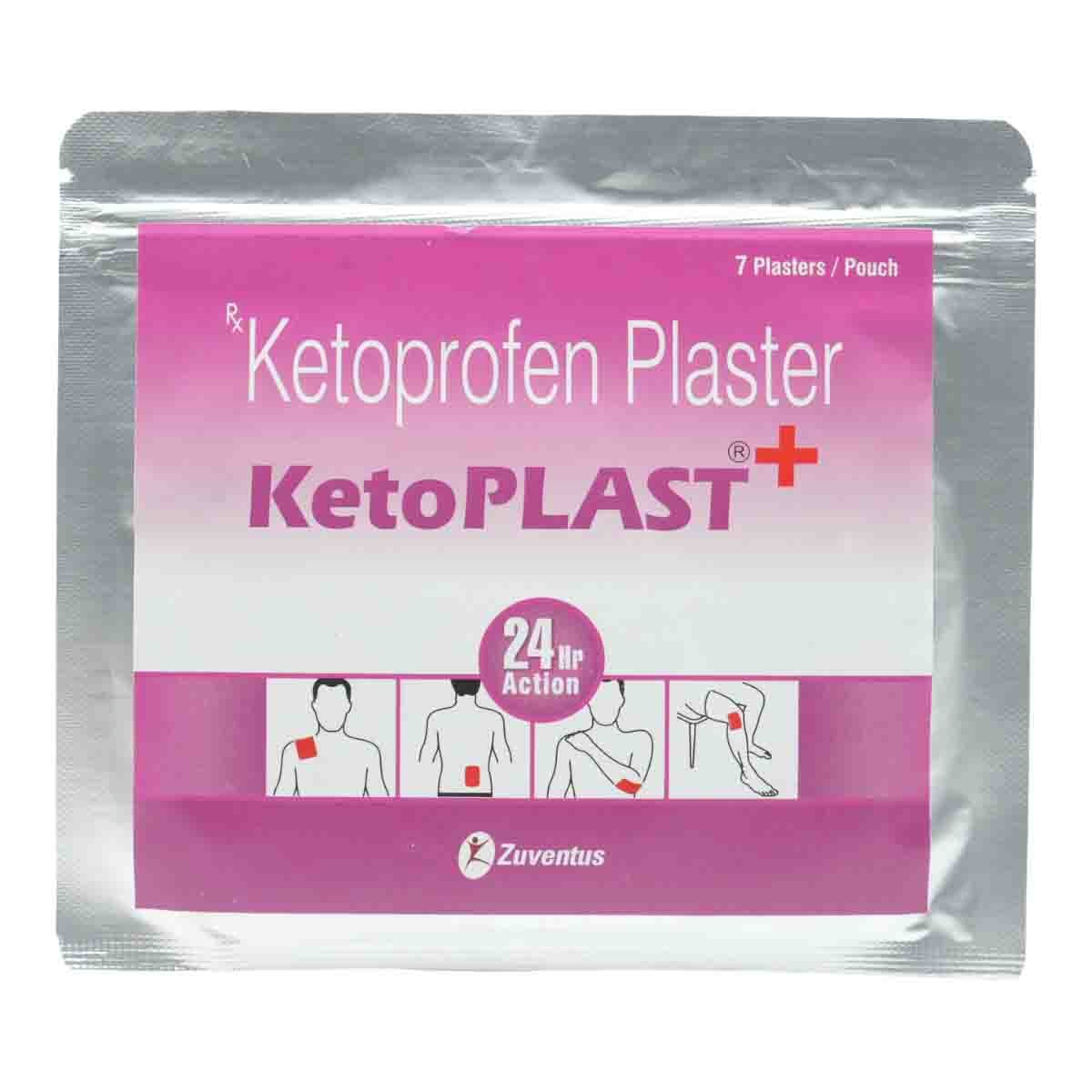 Ketoplast Plus Plaster 7's, Pack of 1 Patches Ketoplast Plus Plaster 7's, Pack of 1 Patches