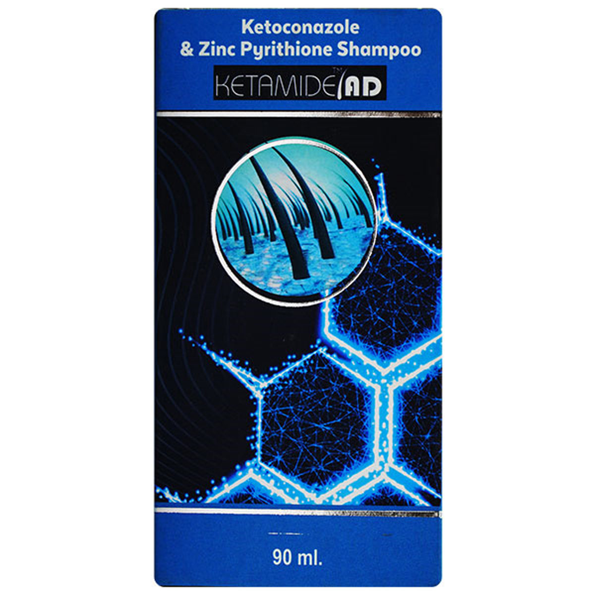 Ketamide AD Shampoo 90 ml, Pack of 1 SHAMPOO Ketamide AD Shampoo 90 ml, Pack of 1 SHAMPOO