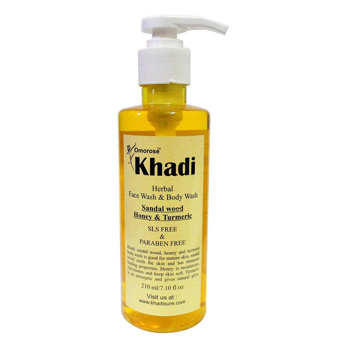 Khadi Sandalwood & Honey Herbal Face Wash, 210 ml, Pack of 1 Khadi Sandalwood & Honey Herbal Face Wash, 210 ml, Pack of 1