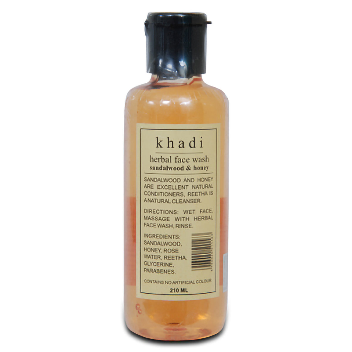 Khadi Sandalwood & Honey Herbal Face Wash, 210 ml, Pack of 1 Khadi Sandalwood & Honey Herbal Face Wash, 210 ml, Pack of 1