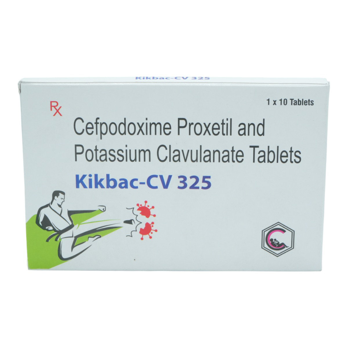 Kikbac-CV 325 Tablet 10's, Pack of 10 TabletS Kikbac-CV 325 Tablet 10's, Pack of 10 TabletS